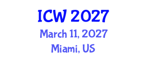 International Conference on Wastewater (ICW) March 11, 2027 - Miami, United States International Conference on Wastewater (ICW) March 11, 2027 - Miami, United States