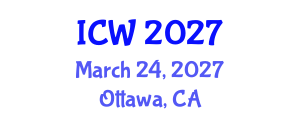 International Conference on Wastewater (ICW) March 24, 2027 - Ottawa, Canada International Conference on Wastewater (ICW) March 24, 2027 - Ottawa, Canada