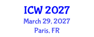 International Conference on Wastewater (ICW) March 29, 2027 - Paris, France International Conference on Wastewater (ICW) March 29, 2027 - Paris, France