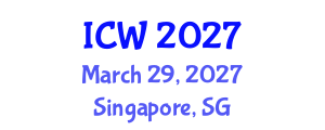 International Conference on Wastewater (ICW) March 29, 2027 - Singapore, Singapore International Conference on Wastewater (ICW) March 29, 2027 - Singapore, Singapore