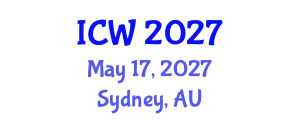 International Conference on Wastewater (ICW) May 17, 2027 - Sydney, Australia International Conference on Wastewater (ICW) May 17, 2027 - Sydney, Australia