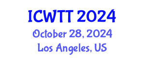 International Conference on Wastewater Treatment Technologies (ICWTT) October 28, 2024 - Los Angeles, United States