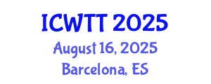 International Conference on Wastewater Treatment Technologies (ICWTT) August 16, 2025 - Barcelona, Spain