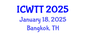 International Conference on Wastewater Treatment Technologies (ICWTT) January 18, 2025 - Bangkok, Thailand