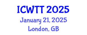 International Conference on Wastewater Treatment Technologies (ICWTT) January 21, 2025 - London, United Kingdom