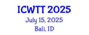 International Conference on Wastewater Treatment Technologies (ICWTT) July 15, 2025 - Bali, Indonesia