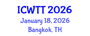 International Conference on Wastewater Treatment Technologies (ICWTT) January 18, 2026 - Bangkok, Thailand
