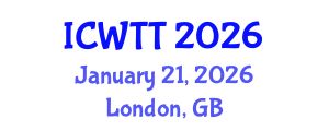International Conference on Wastewater Treatment Technologies (ICWTT) January 21, 2026 - London, United Kingdom