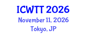 International Conference on Wastewater Treatment Technologies (ICWTT) November 11, 2026 - Tokyo, Japan