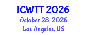 International Conference on Wastewater Treatment Technologies (ICWTT) October 28, 2026 - Los Angeles, United States