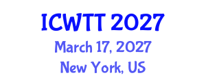 International Conference on Wastewater Treatment Technologies (ICWTT) March 17, 2027 - New York, United States International Conference on Wastewater Treatment Technologies (ICWTT) March 17, 2027 - New York, United States