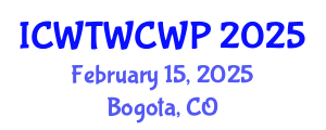 International Conference on Wastewater Treatment, Water Cycle and Water Pollution (ICWTWCWP) February 15, 2025 - Bogota, Colombia