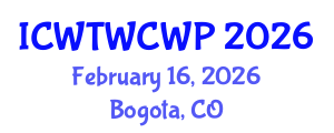 International Conference on Wastewater Treatment, Water Cycle and Water Pollution (ICWTWCWP) February 16, 2026 - Bogota, Colombia International Conference on Wastewater Treatment, Water Cycle and Water Pollution (ICWTWCWP) February 16, 2026 - Bogota, Colombia