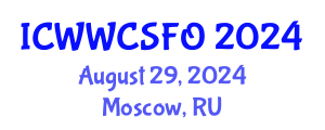 International Conference on Wastewater, Water Cycle, Sedimentation, Filtration and Oxidation (ICWWCSFO) August 29, 2024 - Moscow, Russia