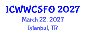 International Conference on Wastewater, Water Cycle, Sedimentation, Filtration and Oxidation (ICWWCSFO) March 22, 2027 - Istanbul, Turkey International Conference on Wastewater, Water Cycle, Sedimentation, Filtration and Oxidation (ICWWCSFO) March 22, 2027 - Istanbul, Turkey