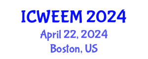 International Conference on Water, Energy and Environmental Management (ICWEEM) April 22, 2024 - Boston, United States