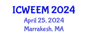 International Conference on Water, Energy and Environmental Management (ICWEEM) April 25, 2024 - Marrakesh, Morocco