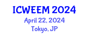 International Conference on Water, Energy and Environmental Management (ICWEEM) April 22, 2024 - Tokyo, Japan