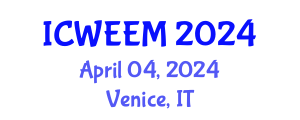 International Conference on Water, Energy and Environmental Management (ICWEEM) April 04, 2024 - Venice, Italy