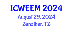 International Conference on Water, Energy and Environmental Management (ICWEEM) August 29, 2024 - Zanzibar, Tanzania