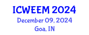 International Conference on Water, Energy and Environmental Management (ICWEEM) December 09, 2024 - Goa, India