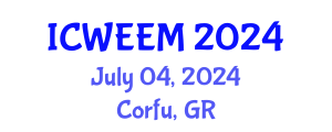 International Conference on Water, Energy and Environmental Management (ICWEEM) July 04, 2024 - Corfu, Greece