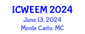 International Conference on Water, Energy and Environmental Management (ICWEEM) June 13, 2024 - Monte Carlo, Monaco
