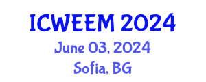 International Conference on Water, Energy and Environmental Management (ICWEEM) June 03, 2024 - Sofia, Bulgaria