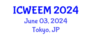 International Conference on Water, Energy and Environmental Management (ICWEEM) June 03, 2024 - Tokyo, Japan