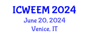 International Conference on Water, Energy and Environmental Management (ICWEEM) June 20, 2024 - Venice, Italy