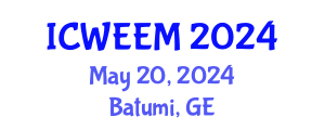 International Conference on Water, Energy and Environmental Management (ICWEEM) May 20, 2024 - Batumi, Georgia
