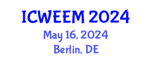International Conference on Water, Energy and Environmental Management (ICWEEM) May 16, 2024 - Berlin, Germany