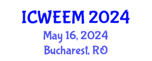 International Conference on Water, Energy and Environmental Management (ICWEEM) May 16, 2024 - Bucharest, Romania