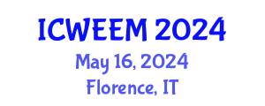 International Conference on Water, Energy and Environmental Management (ICWEEM) May 16, 2024 - Florence, Italy