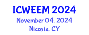 International Conference on Water, Energy and Environmental Management (ICWEEM) November 04, 2024 - Nicosia, Cyprus