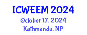 International Conference on Water, Energy and Environmental Management (ICWEEM) October 17, 2024 - Kathmandu, Nepal