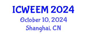 International Conference on Water, Energy and Environmental Management (ICWEEM) October 10, 2024 - Shanghai, China