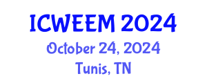 International Conference on Water, Energy and Environmental Management (ICWEEM) October 24, 2024 - Tunis, Tunisia