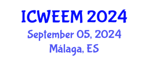 International Conference on Water, Energy and Environmental Management (ICWEEM) September 05, 2024 - Málaga, Spain