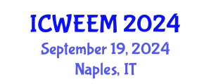 International Conference on Water, Energy and Environmental Management (ICWEEM) September 19, 2024 - Naples, Italy