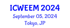 International Conference on Water, Energy and Environmental Management (ICWEEM) September 05, 2024 - Tokyo, Japan