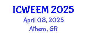 International Conference on Water, Energy and Environmental Management (ICWEEM) April 08, 2025 - Athens, Greece