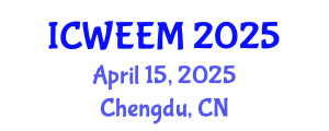 International Conference on Water, Energy and Environmental Management (ICWEEM) April 15, 2025 - Chengdu, China