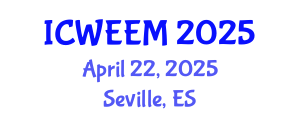 International Conference on Water, Energy and Environmental Management (ICWEEM) April 22, 2025 - Seville, Spain