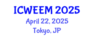 International Conference on Water, Energy and Environmental Management (ICWEEM) April 22, 2025 - Tokyo, Japan