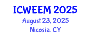 International Conference on Water, Energy and Environmental Management (ICWEEM) August 23, 2025 - Nicosia, Cyprus