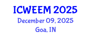 International Conference on Water, Energy and Environmental Management (ICWEEM) December 09, 2025 - Goa, India