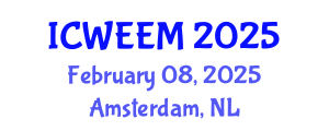 International Conference on Water, Energy and Environmental Management (ICWEEM) February 08, 2025 - Amsterdam, Netherlands