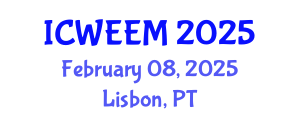 International Conference on Water, Energy and Environmental Management (ICWEEM) February 08, 2025 - Lisbon, Portugal