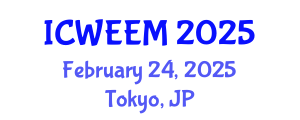 International Conference on Water, Energy and Environmental Management (ICWEEM) February 24, 2025 - Tokyo, Japan